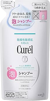 Amazon | キュレル泡シャンプー つめかえ用 380ml [医薬部外品